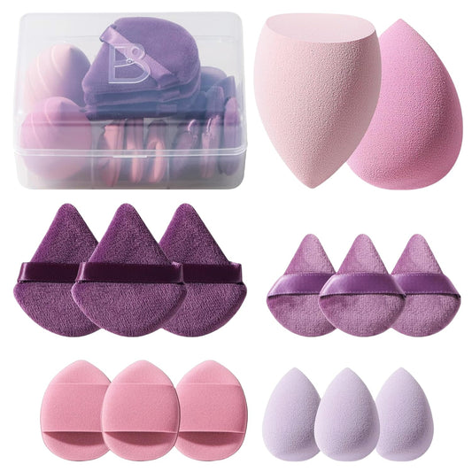 Makeup Sponge Set with Powder Puffs
